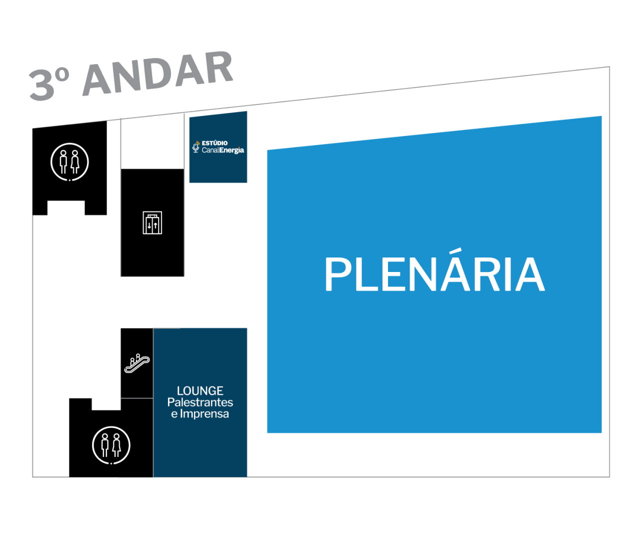 MAPA ENASE - TERCEIRO ANDAR